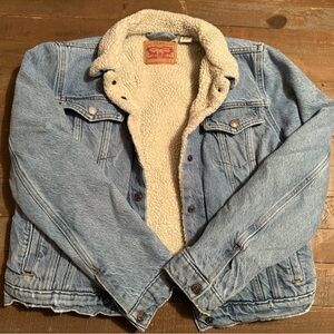 Levi's Denim/Sherpa Trucker Jacket